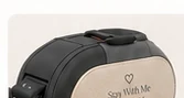 Low-profile retractable tether housing
